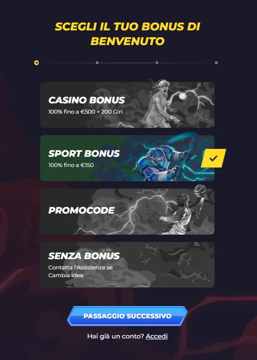 PowBet Bonus di Benvenuto