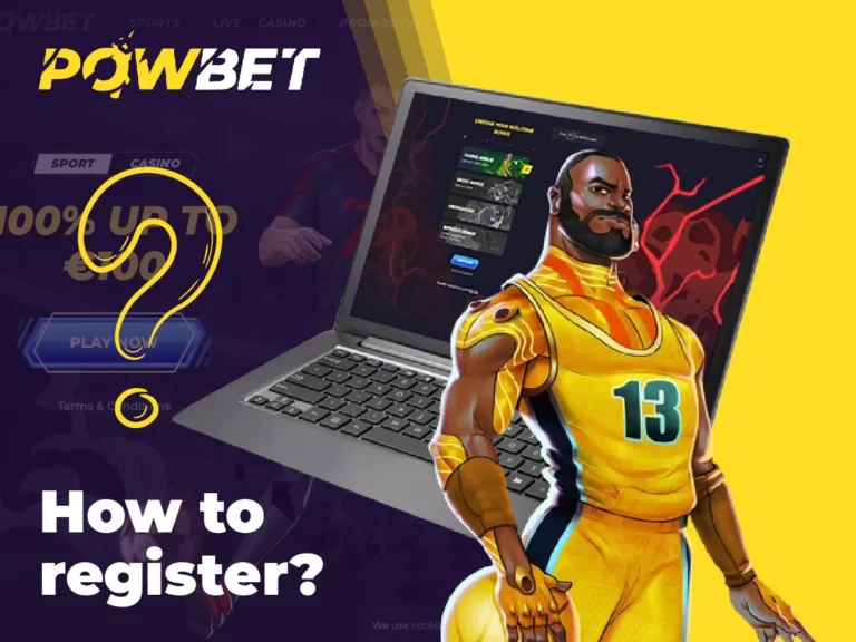 Come Registrarsi su PowBet Casino